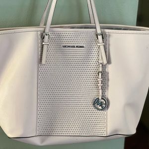 Michael kors large studded tote
